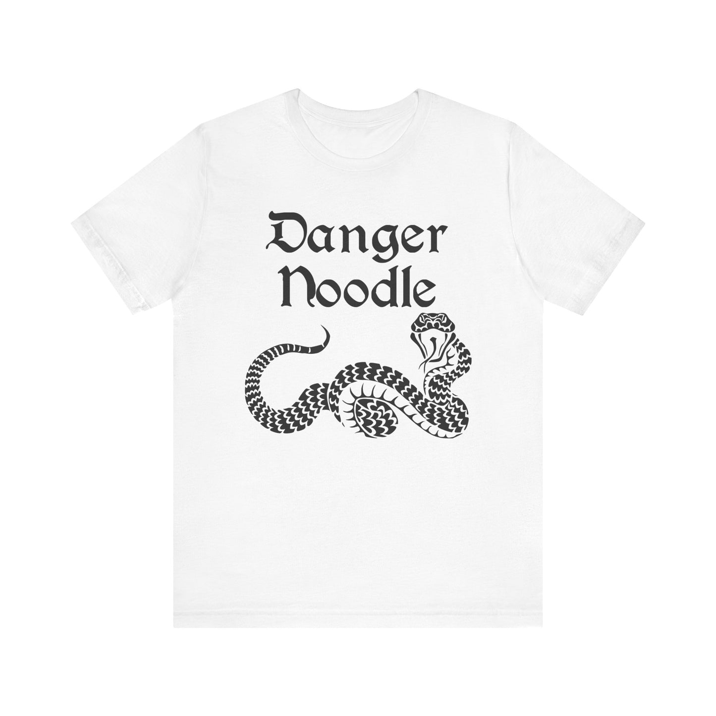 Danger Noodle Unisex Jersey Tee - Casual Everyday Wear - Great for Reptile Lovers