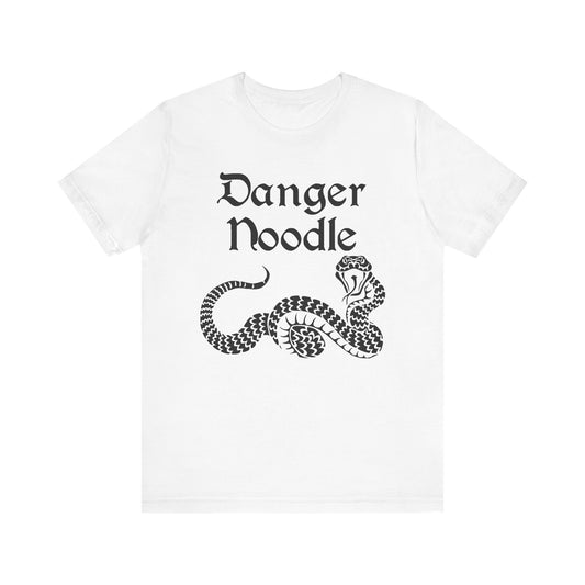 Danger Noodle Unisex Jersey Tee - Casual Everyday Wear - Great for Reptile Lovers