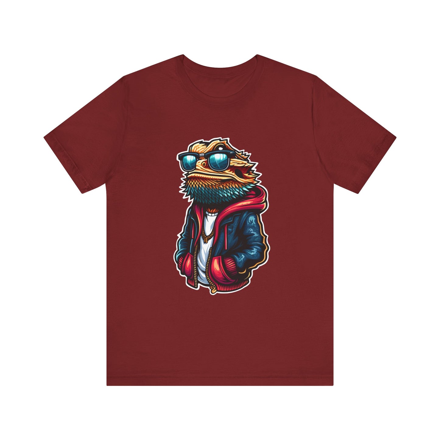 Cool Beardie Unisex Jersey Tee - Casual Everyday Wear - Great for Reptile Lovers