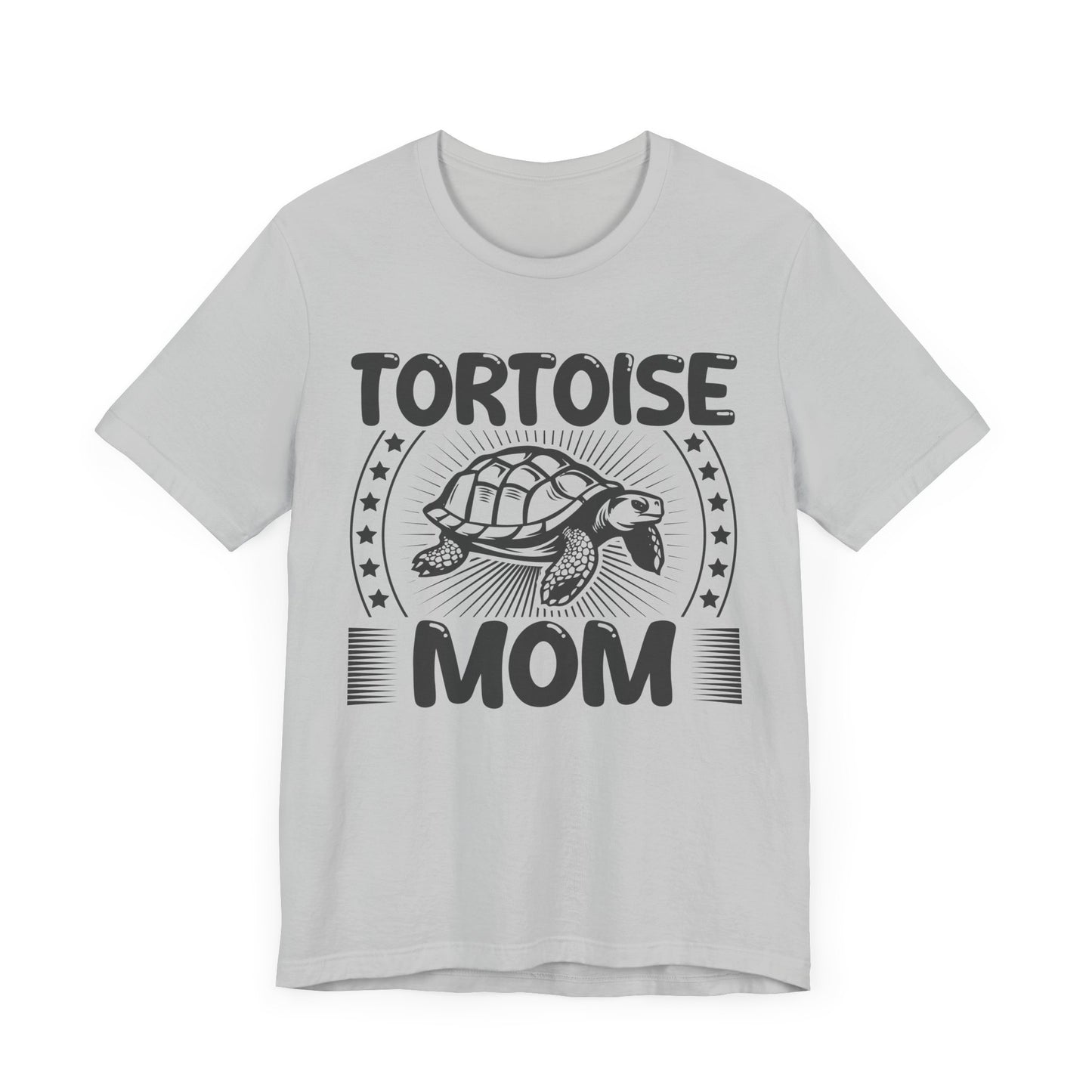 "Tortoise Mom" Unisex Jersey Tee - Casual Everyday Wear - Great for Reptile Lovers