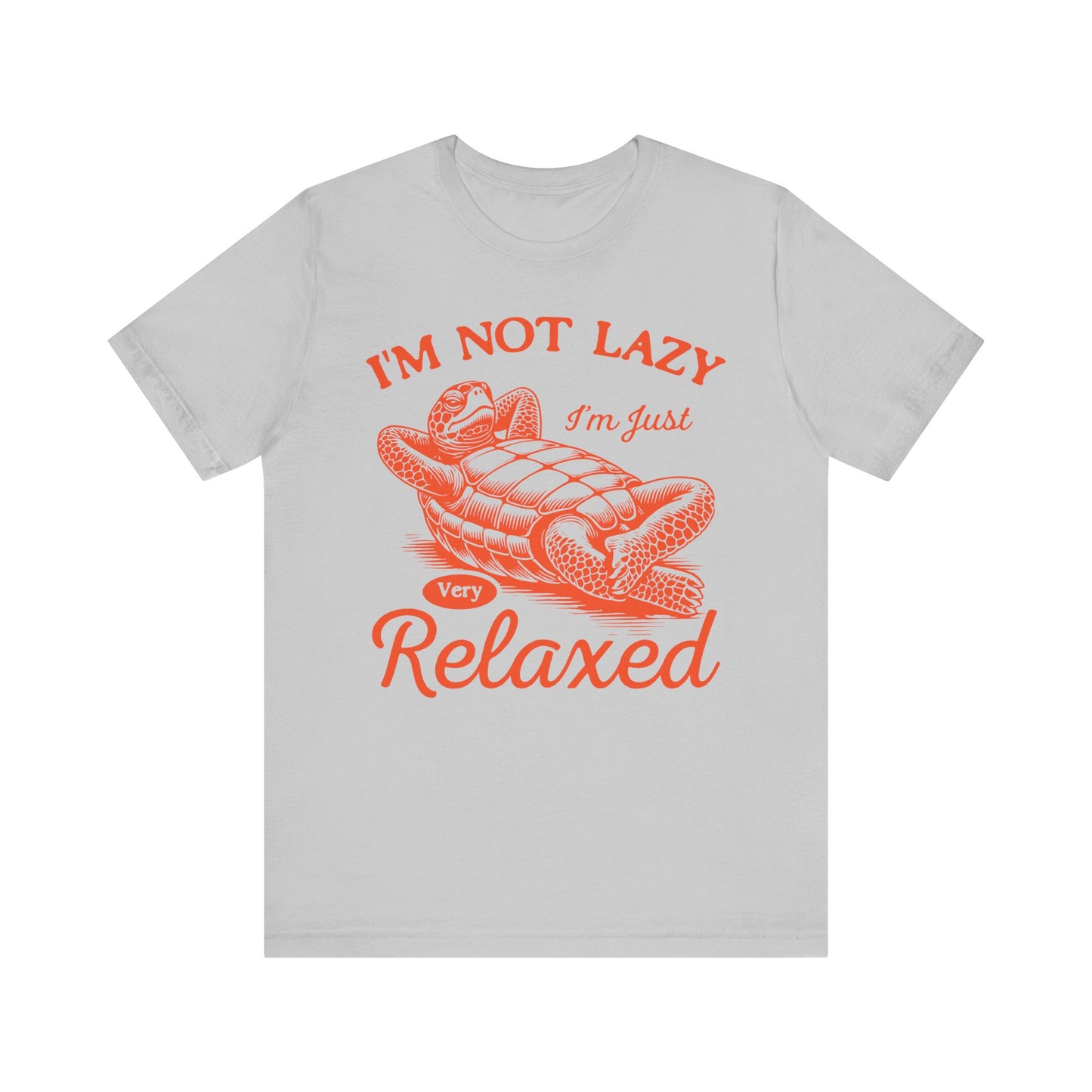 "I'm Not Lazy" Unisex Jersey Tee - Casual Everyday Wear - Great for Reptile Lovers