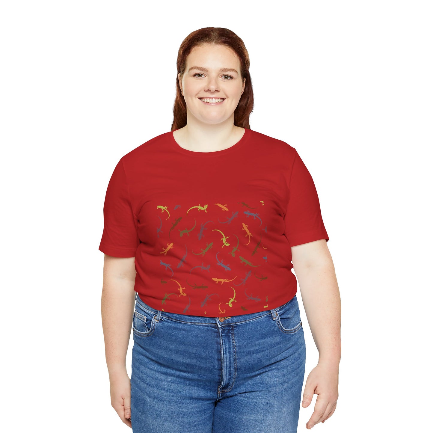 Lots of Lizards Unisex Jersey Tee - Casual Everyday Wear - Great for Reptile Lovers