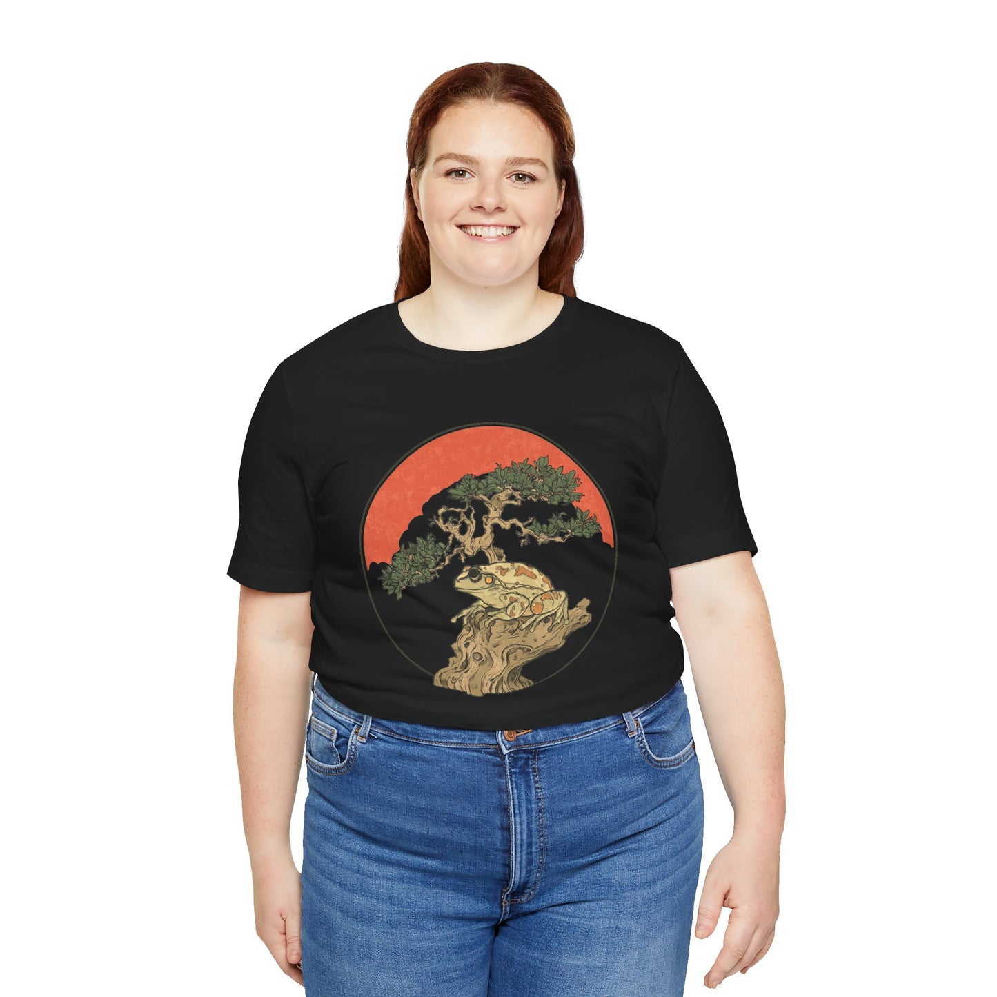 Bonsai Frog Unisex Jersey Tee - Casual Everyday Wear - Great for Reptile Lovers