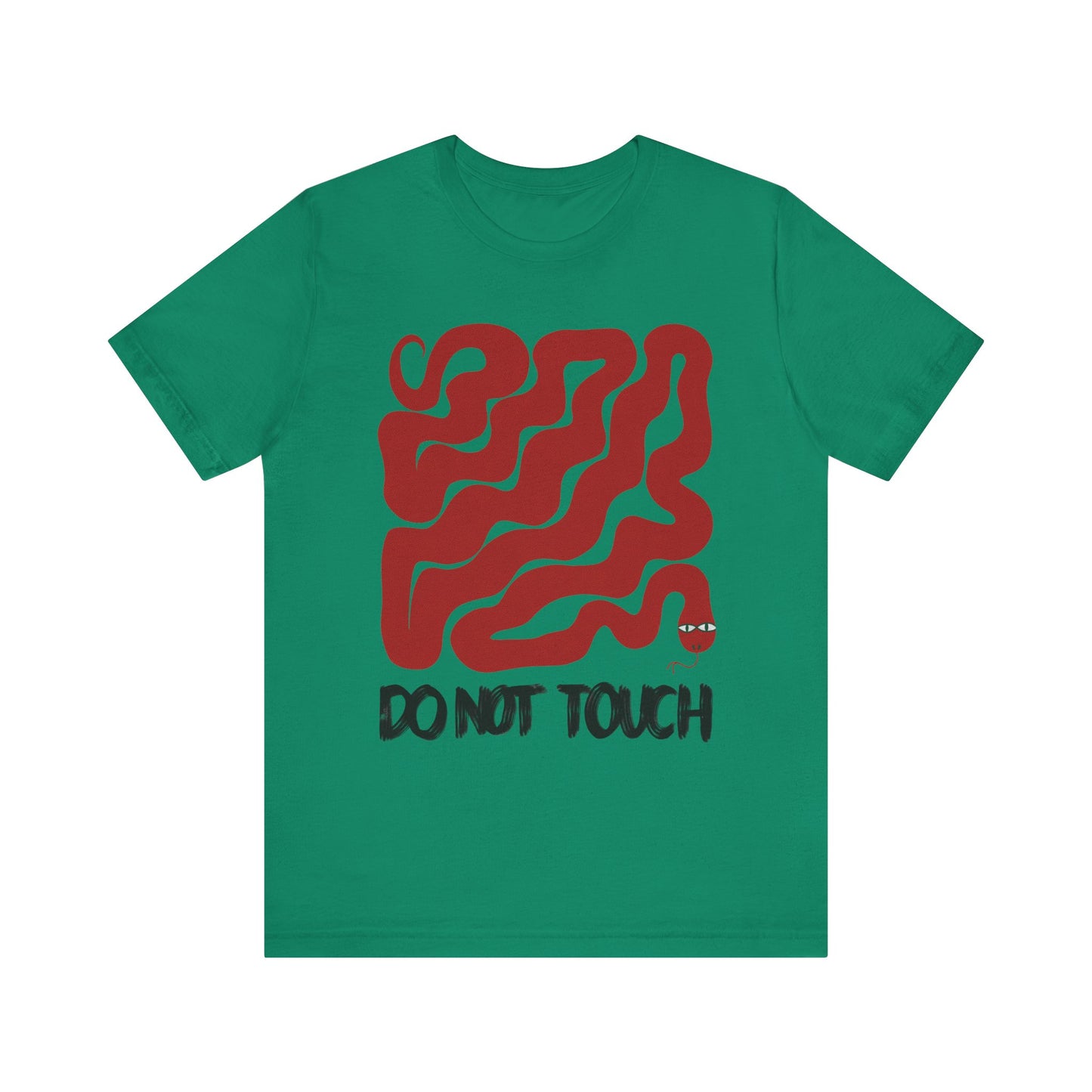 "Do Not Touch" Unisex Jersey Tee - Casual Everyday Wear - Great for Reptile Lovers
