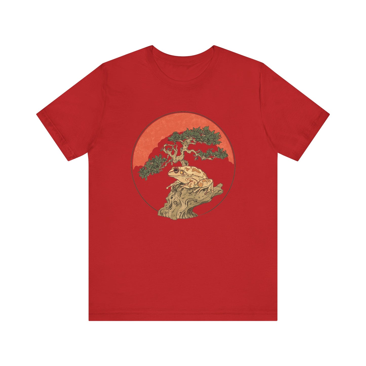 Bonsai Frog Unisex Jersey Tee - Casual Everyday Wear - Great for Reptile Lovers