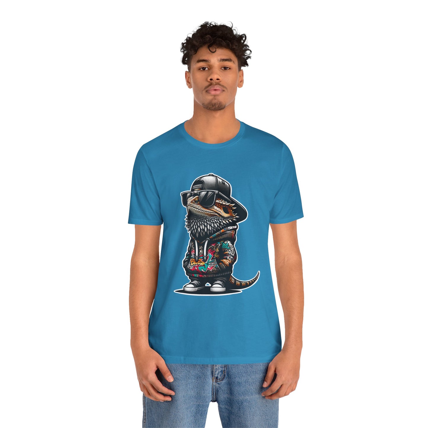 Urban Dragon Unisex Jersey Tee - Casual Everyday Wear - Great for Reptile Lovers