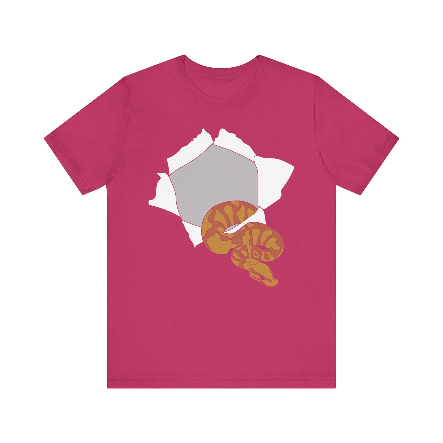 Snake Escape Unisex Jersey Tee - Casual Everyday Wear - Great for Reptile Lovers