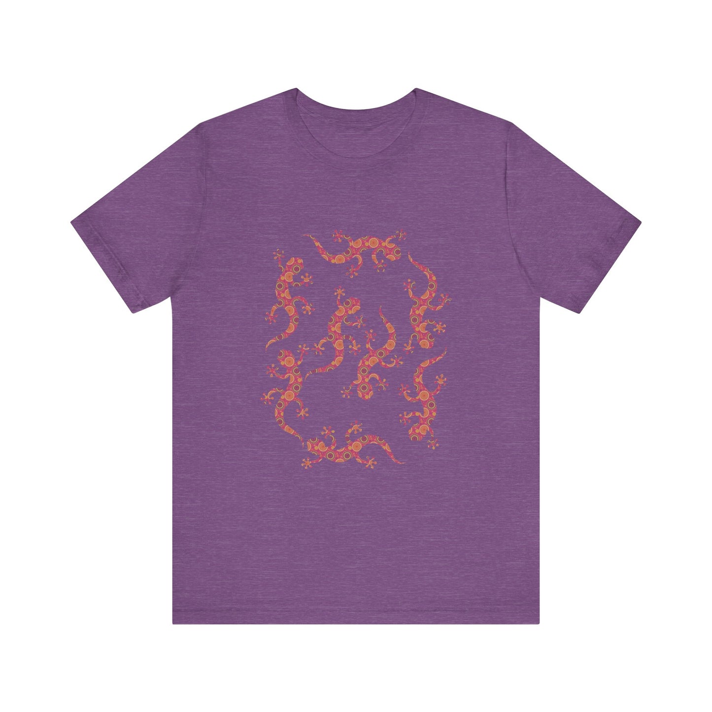 Lots of Geckos Unisex Jersey Tee - Casual Everyday Wear - Great for Reptile Lovers