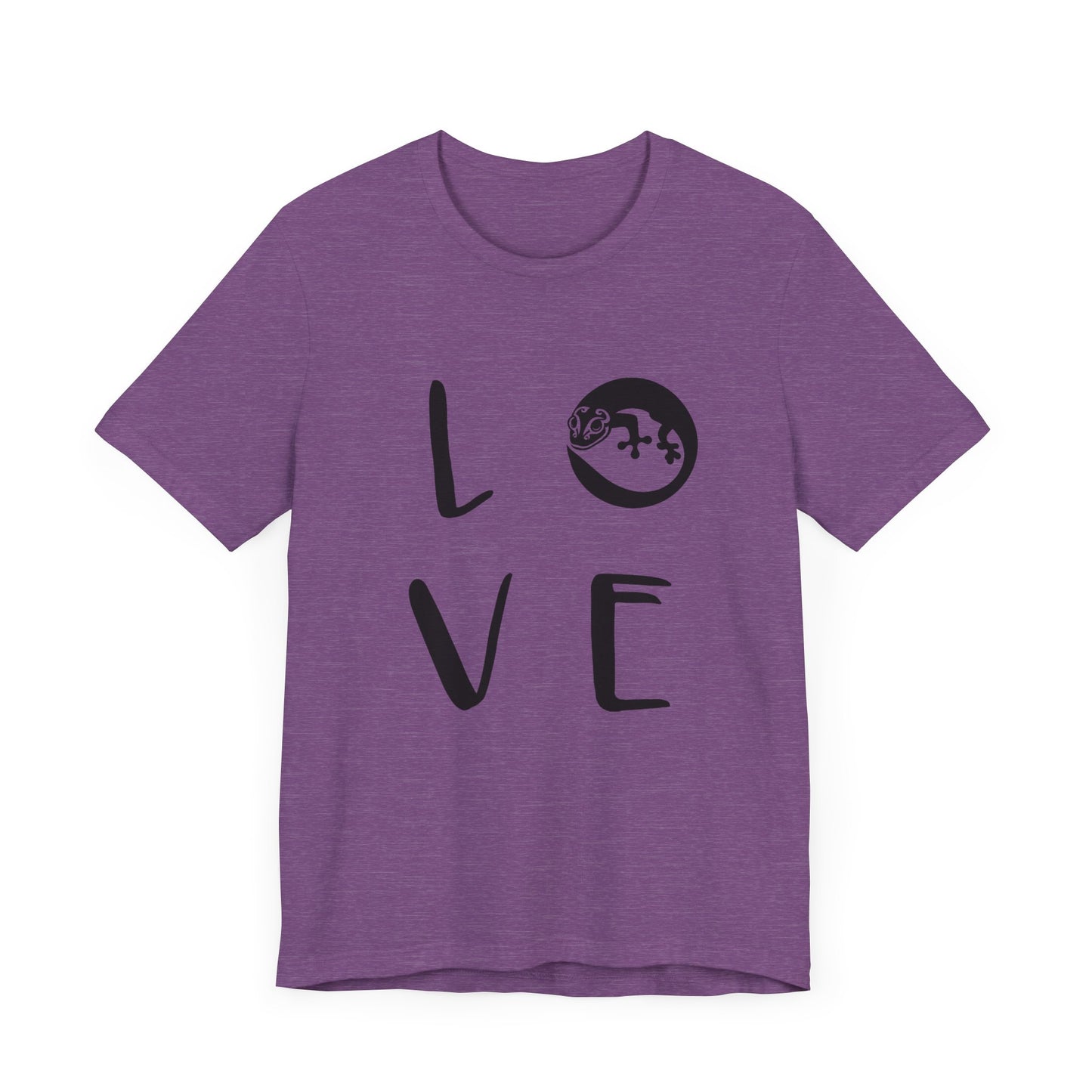 Lizard Love Unisex Jersey Tee - Casual Everyday Wear - Great for Reptile Lovers