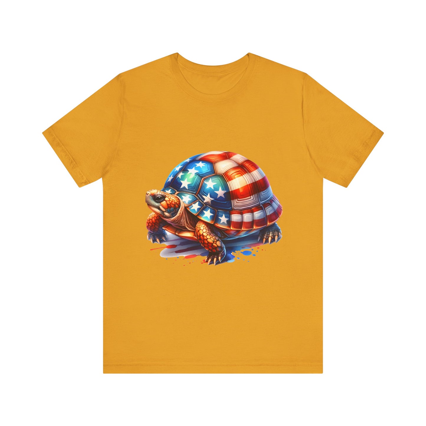American Turtle Unisex Jersey Tee - Casual Everyday Wear - Great for Reptile Lovers