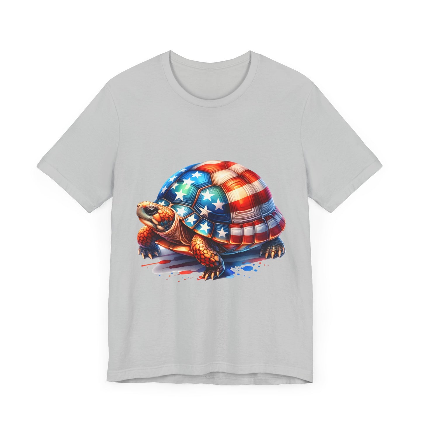 American Turtle Unisex Jersey Tee - Casual Everyday Wear - Great for Reptile Lovers