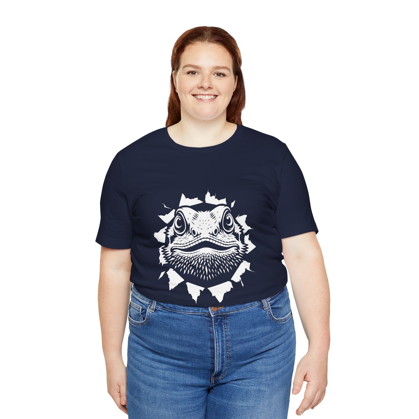 "Dragon Exit" Print Unisex Jersey Tee - Casual Everyday Wear - Great for Reptile Lovers